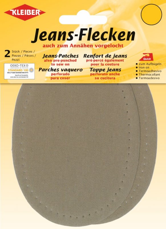 KleiberJeans-Flecken beige