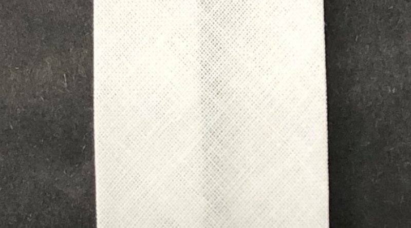 Baumwollschrägband 12mm Farbe: elfenbein